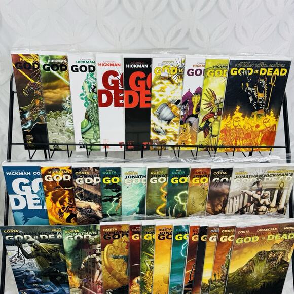 god is Dead 1-4 6-14 16-17 19-25 Lot Johnathan Hickman Mike Costa Avatar Variant - Picture 1 of 15